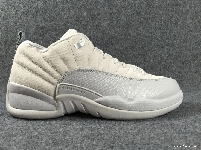 308317-002 Grey 12 Low Suede Air Jordan 0808